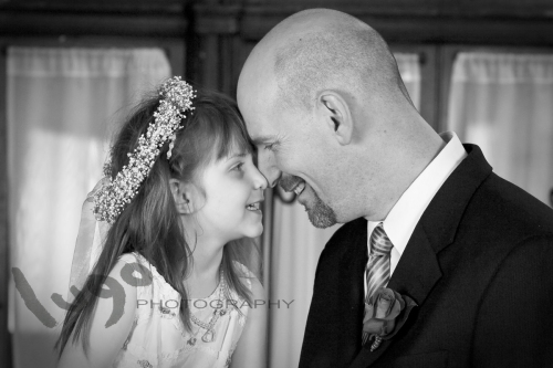 Daddy's little girl montauk club wedding picture